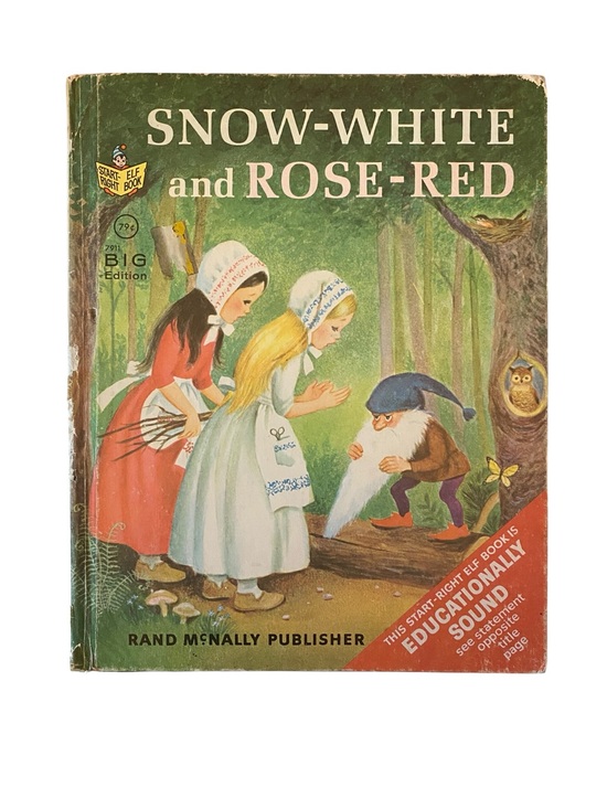 randy mcnally publishing Other - Vintage 60s hardcover Snow-White Rose-Red Rand McNally Children’s book Fairytale
